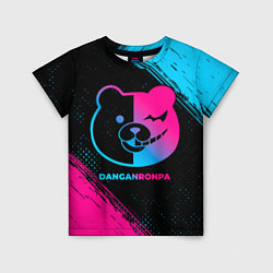 Детская футболка Danganronpa - neon gradient