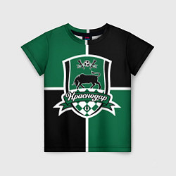 Детская футболка ФК Краснодар - эмблема