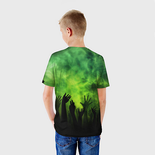 Детская футболка Зомби вечеринка / 3D-принт – фото 4