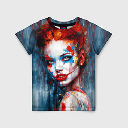 Детская футболка Clown girl