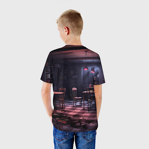 Детская футболка Five Nights at Freddys Bonnie / 3D-принт – фото 4