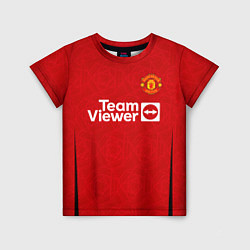 Детская футболка ФК Манчестер Юнайтед форма 2324 домашняя