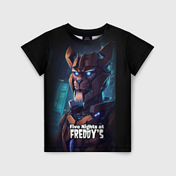 Детская футболка Five Nights at Freddys Bonnie cyberpunk