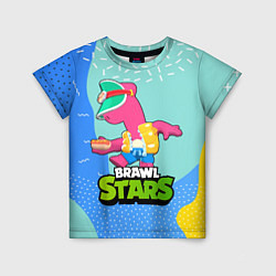 Футболка детская Doug Brawl Stars, цвет: 3D-принт