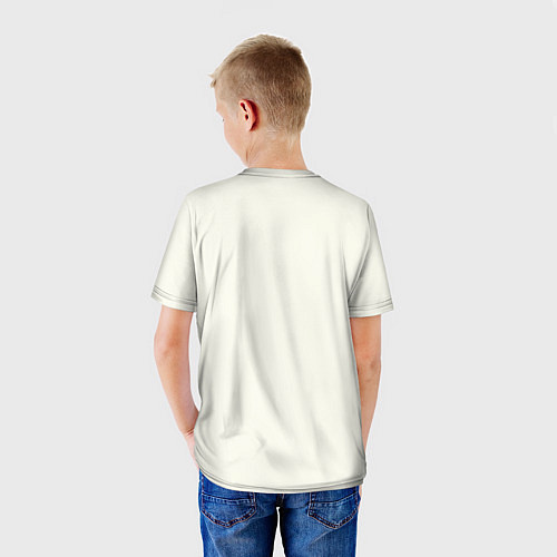 Детская футболка Новые Грибы - Яёй Кусама / 3D-принт – фото 4