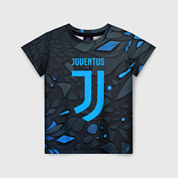 Детская футболка Juventus blue logo