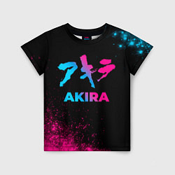 Детская футболка Akira - neon gradient
