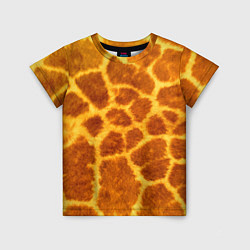 Детская футболка Шкура жирафа - текстура