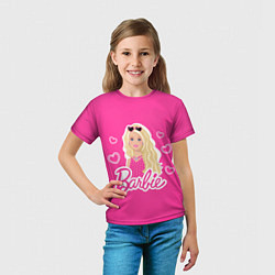 Футболка детская Кукла Барби, цвет: 3D-принт — фото 2