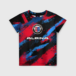 Детская футболка Alpina - BMW colors