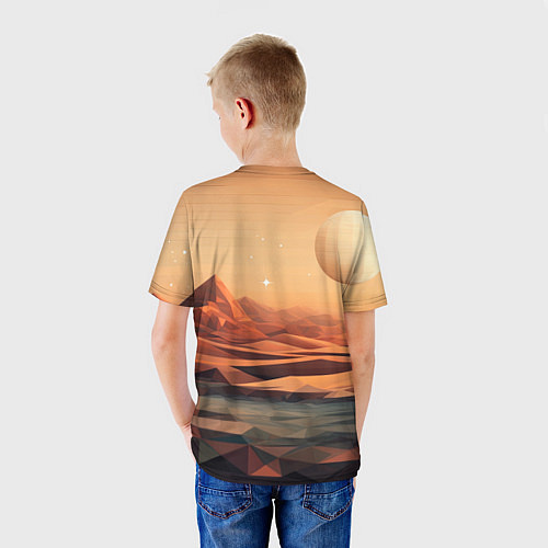 Детская футболка Загадочная планета / 3D-принт – фото 4