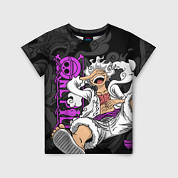 Детская футболка One piece - Gear 5- purple