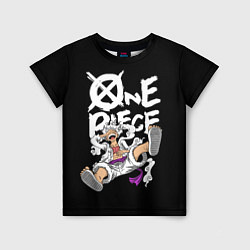 Детская футболка One piece - gear 5 luffy