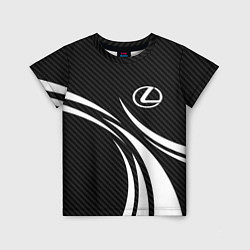Детская футболка Lexus - carbon line