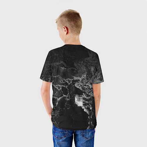 Детская футболка Black - abstract / 3D-принт – фото 4