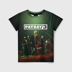 Детская футболка Грабители Payday 3
