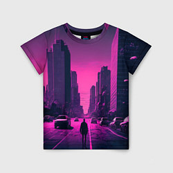 Детская футболка Мёртвый розовый город