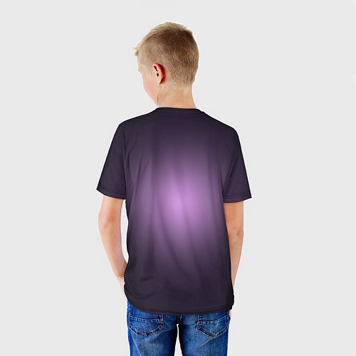 Детская футболка Песик и две тыквы на Хэллоуин / 3D-принт – фото 4