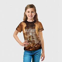 Футболка детская Герои Little nightmares 3, цвет: 3D-принт — фото 2
