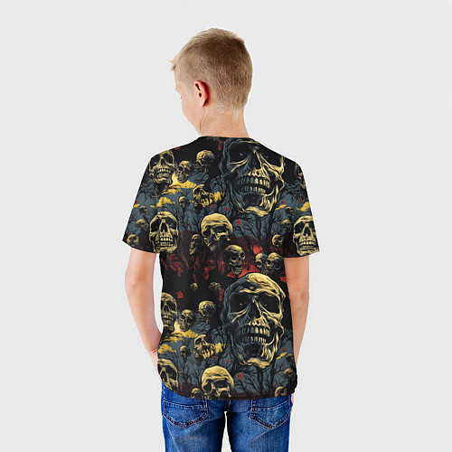 Детская футболка Крик ужаса / 3D-принт – фото 4