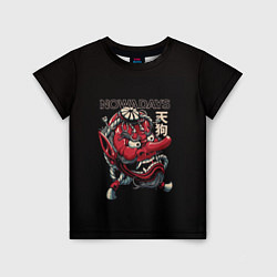 Детская футболка Демон японии