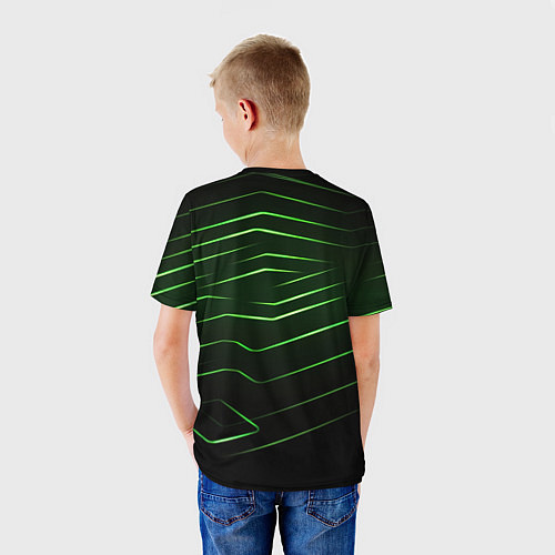 Детская футболка CS GO dark green / 3D-принт – фото 4