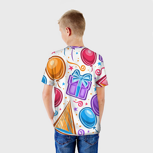 Детская футболка Вечеринка / 3D-принт – фото 4