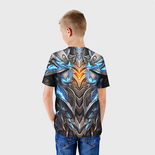 Детская футболка Магические латы рыцаря героя / 3D-принт – фото 4