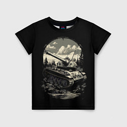 Детская футболка Т54 русский танк