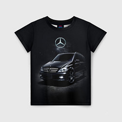 Детская футболка Mercedes black