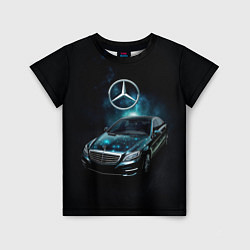 Детская футболка Mercedes Benz dark style