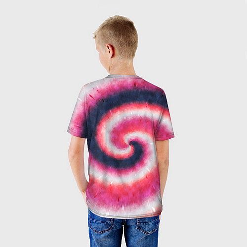 Детская футболка Tie-Dye дизайн / 3D-принт – фото 4