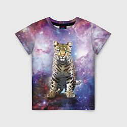 Детская футболка Space leopard