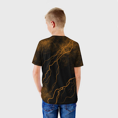 Детская футболка Врата Балдура молния / 3D-принт – фото 4