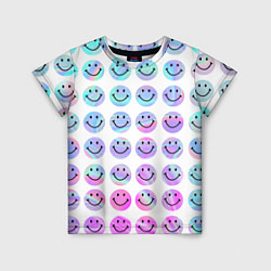 Детская футболка Smiley holographic