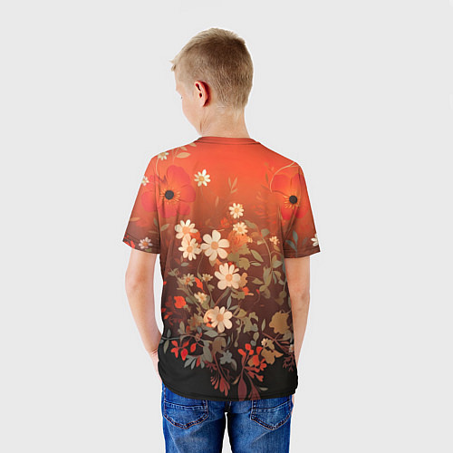 Детская футболка Умилительный лисёнок / 3D-принт – фото 4