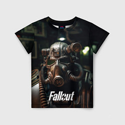 Футболка детская Fallout man, цвет: 3D-принт