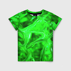 Детская футболка Geometry green