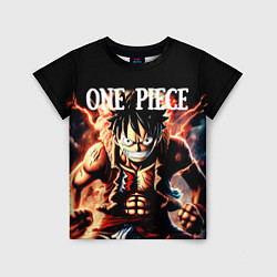 Детская футболка Злой Луффи из One Piece