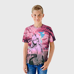 Футболка детская Пауэр - Человек бензопила, цвет: 3D-принт — фото 2