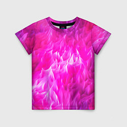 Детская футболка Pink texture