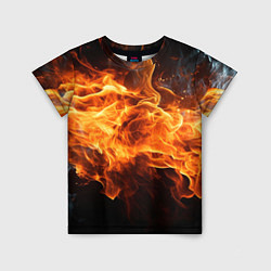 Детская футболка Black fire style