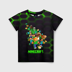 Детская футболка Minecraft story the game