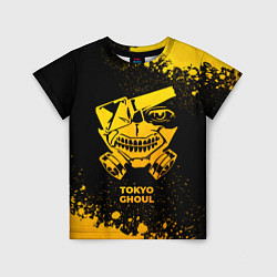 Детская футболка Tokyo Ghoul - gold gradient