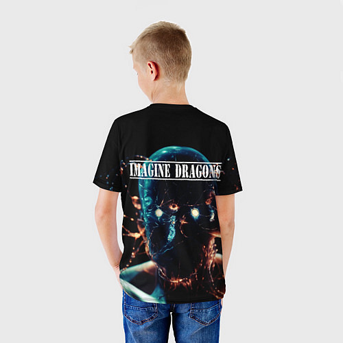 Детская футболка Imagine Dragons рок группа / 3D-принт – фото 4