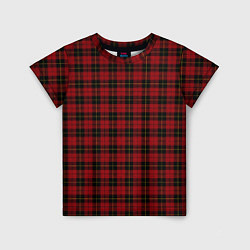 Детская футболка Pajama pattern red