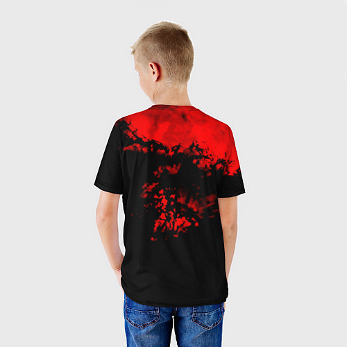 Детская футболка Doom blood game / 3D-принт – фото 4