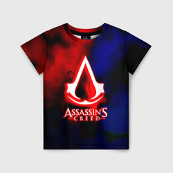 Футболка детская Assassins Creed fire, цвет: 3D-принт
