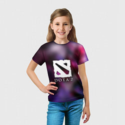 Футболка детская Dota 2 valve, цвет: 3D-принт — фото 2