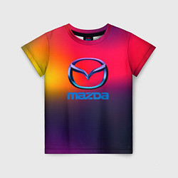 Детская футболка Mazda gradient